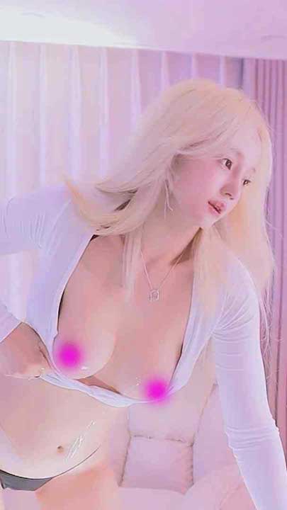 韩国BJ Hanayoung 2月全新白发仙女VIP骚舞9V【2G】